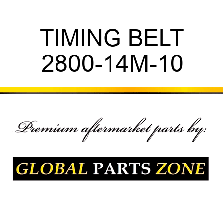 TIMING BELT 2800-14M-10