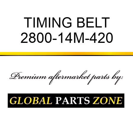 TIMING BELT 2800-14M-420