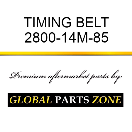 TIMING BELT 2800-14M-85