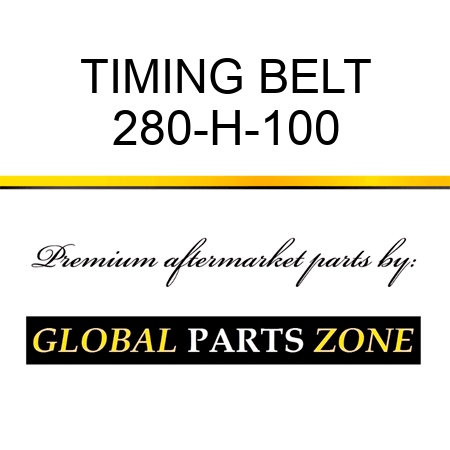 TIMING BELT 280-H-100