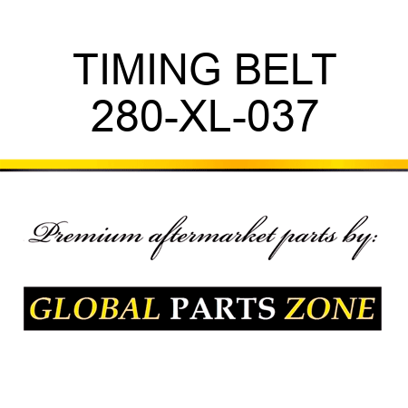 TIMING BELT 280-XL-037