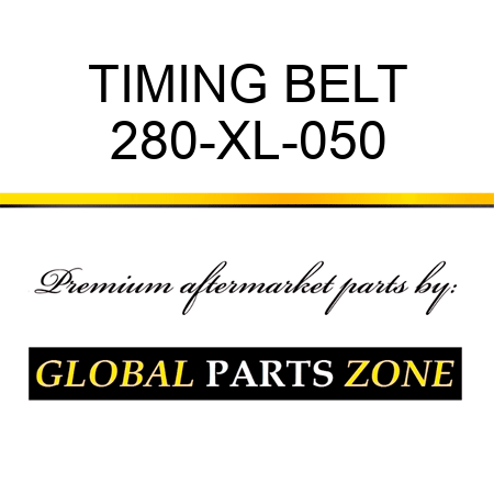 TIMING BELT 280-XL-050