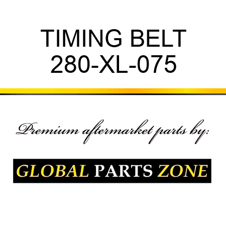 TIMING BELT 280-XL-075