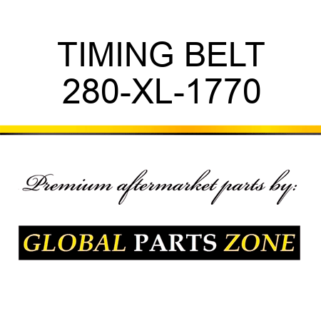 TIMING BELT 280-XL-1770