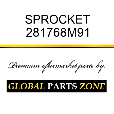 SPROCKET 281768M91