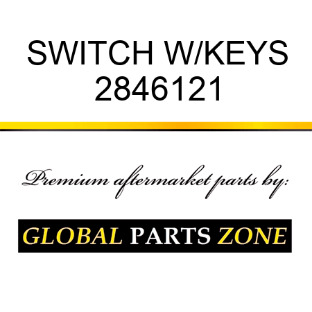 SWITCH W/KEYS 2846121