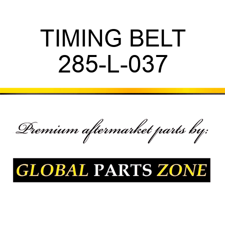 TIMING BELT 285-L-037