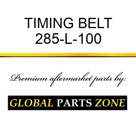 TIMING BELT 285-L-100