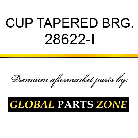 CUP TAPERED BRG. 28622-I