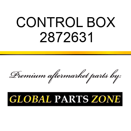 CONTROL BOX 2872631