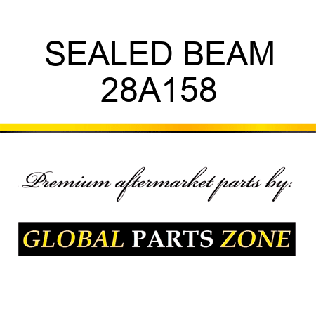 SEALED BEAM 28A158