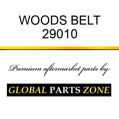 WOODS BELT 29010