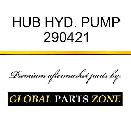 HUB HYD. PUMP 290421