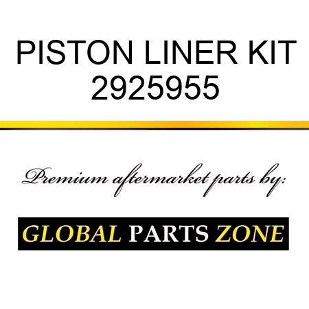 PISTON LINER KIT 2925955