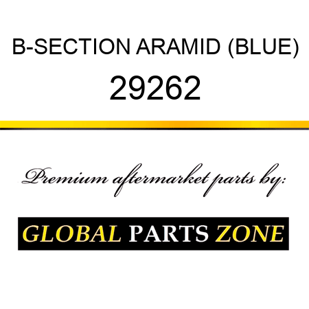 B-SECTION ARAMID (BLUE) 29262