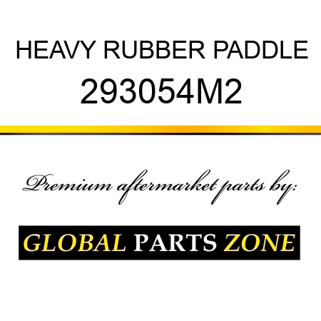 HEAVY RUBBER PADDLE 293054M2