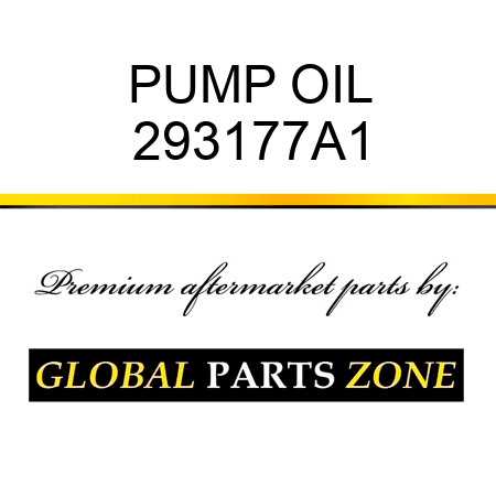 PUMP OIL 293177A1