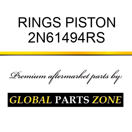 RINGS PISTON 2N61494RS