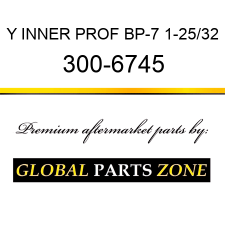 Y INNER PROF BP-7 1-25/32 300-6745