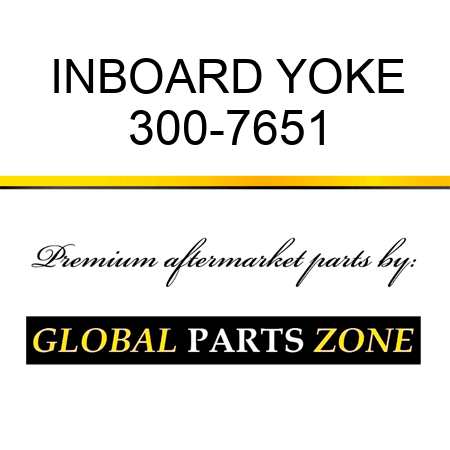 INBOARD YOKE 300-7651