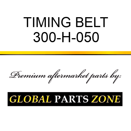 TIMING BELT 300-H-050