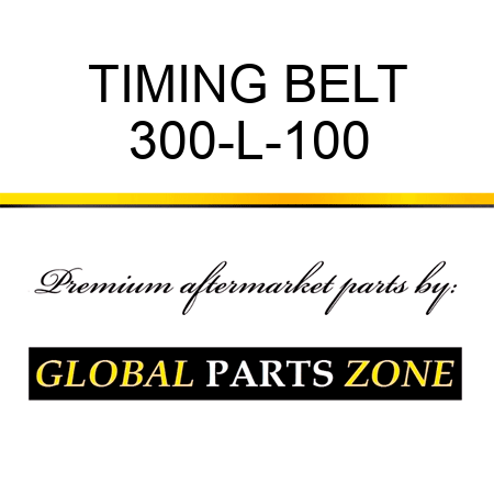 TIMING BELT 300-L-100