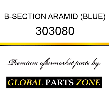 B-SECTION ARAMID (BLUE) 303080