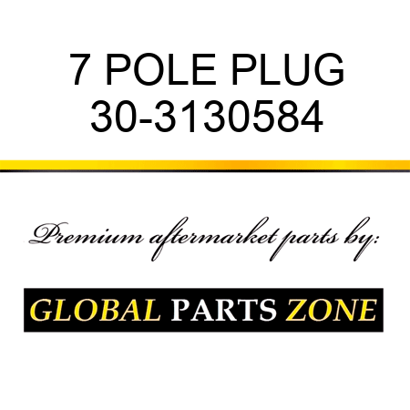 7 POLE PLUG 30-3130584