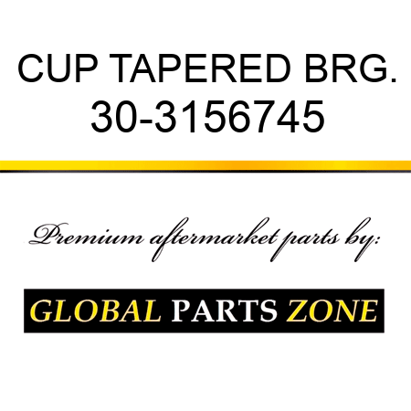 CUP TAPERED BRG. 30-3156745