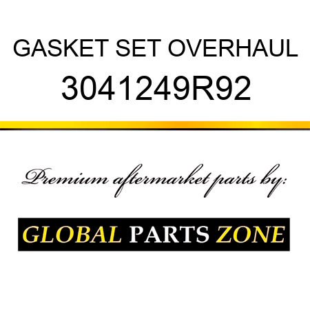 GASKET SET OVERHAUL 3041249R92