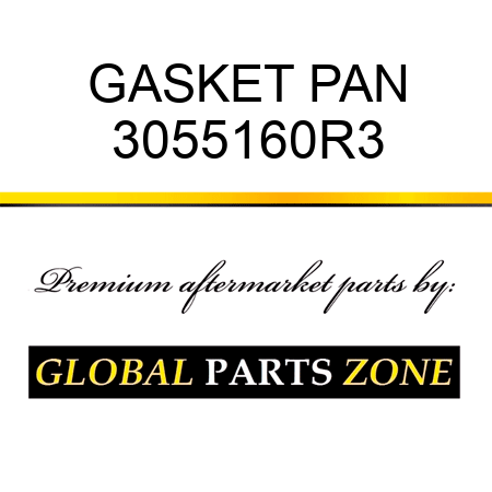 GASKET PAN 3055160R3