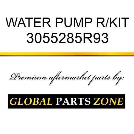 WATER PUMP R/KIT 3055285R93
