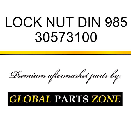 LOCK NUT DIN 985 30573100