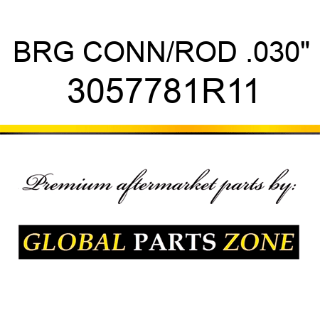 BRG CONN/ROD .030
