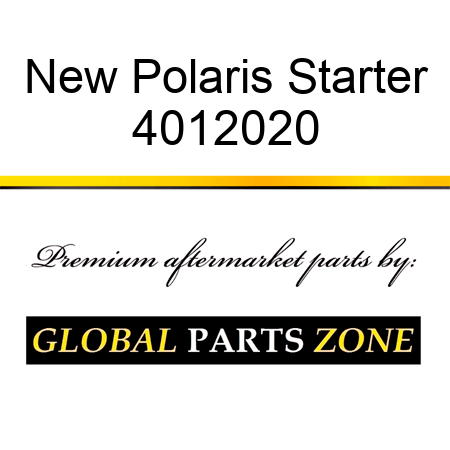 New Polaris Starter 4012020