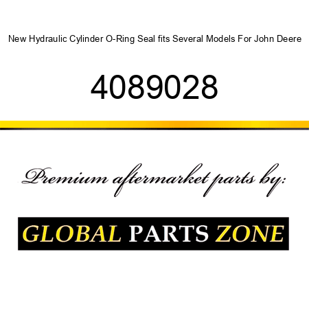 New Hydraulic Cylinder O-Ring Seal fits Several Models For John Deere 4089028