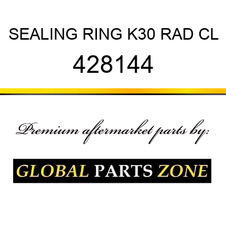 SEALING RING K30 RAD CL 428144