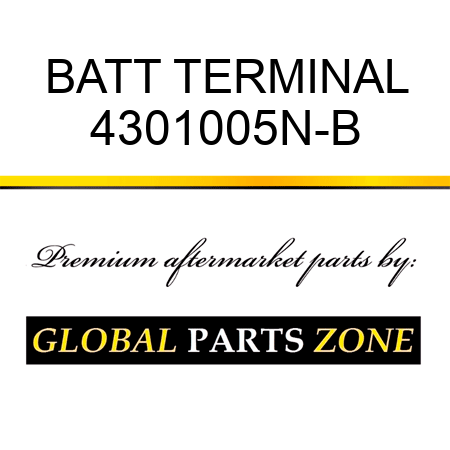 BATT TERMINAL 4301005N-B