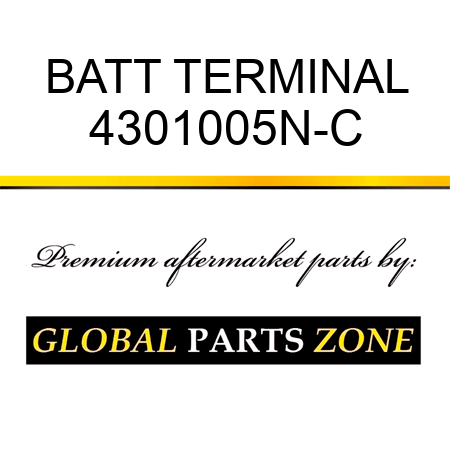 BATT TERMINAL 4301005N-C
