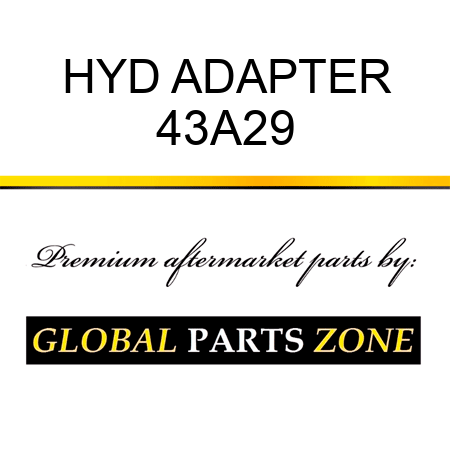 HYD ADAPTER 43A29