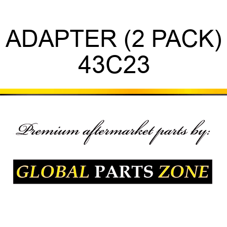 ADAPTER (2 PACK) 43C23