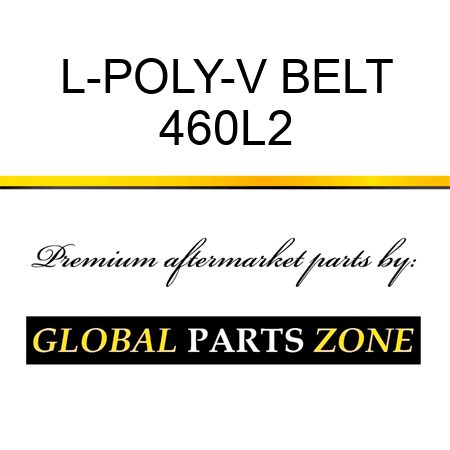 L-POLY-V BELT 460L2