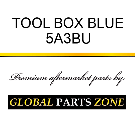 TOOL BOX BLUE 5A3BU