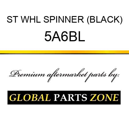 ST WHL SPINNER (BLACK) 5A6BL