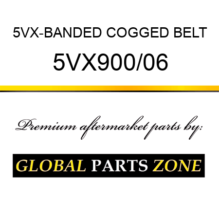 5VX-BANDED COGGED BELT 5VX900/06