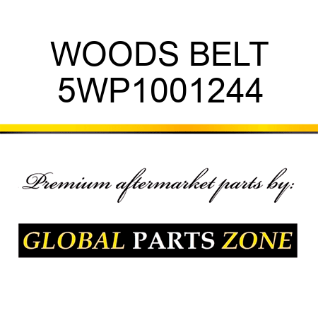 WOODS BELT 5WP1001244