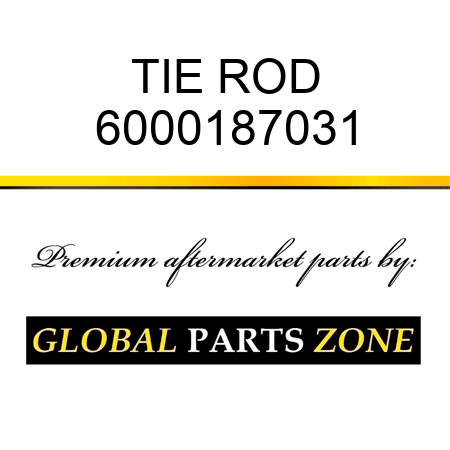 TIE ROD 6000187031