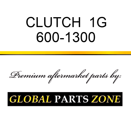 CLUTCH  1G 600-1300