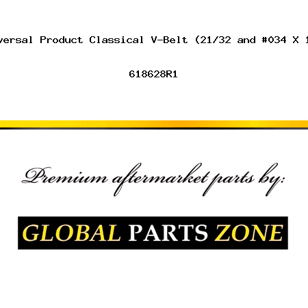 B146 New Universal Product Classical V-Belt (21/32" X 149") 618628R1