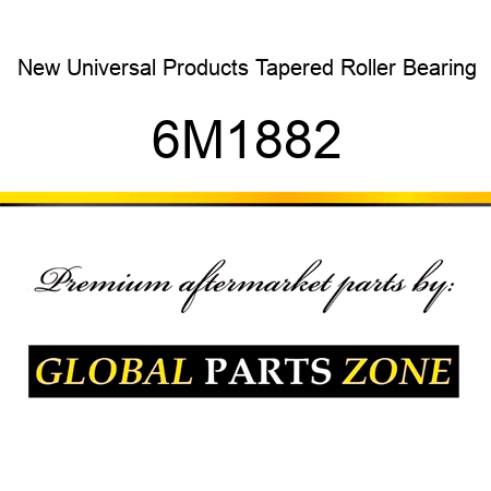 New Universal Products Tapered Roller Bearing 6M1882